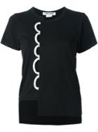 Comme Des Garçons Comme Des Garçons Scallop Detail T-shirt, Women's, Size: Xs, Black, Cotton