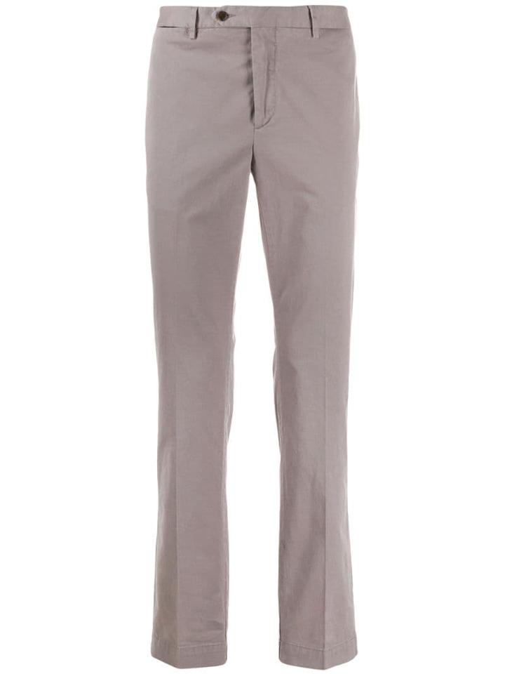 Hackett Straight-leg Chino Trousers - Grey