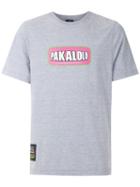 Àlg Slogan Print T-shirt - Grey