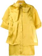 Nina Ricci Reconstructed Fluid Shirt - Yellow