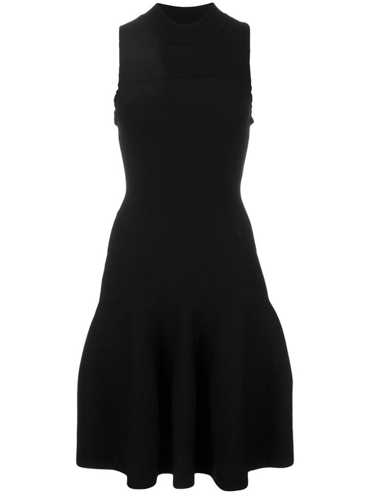Carven Flared Dress - Black