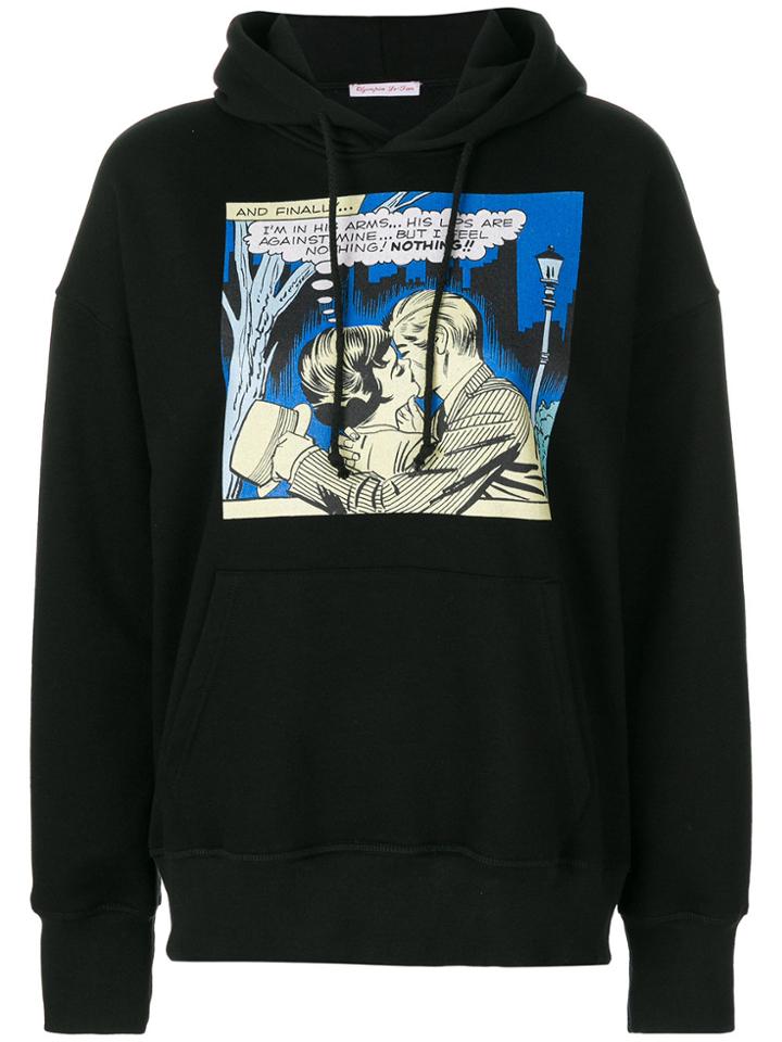 Maison Mihara Yasuhiro Distressed Hoody - Black