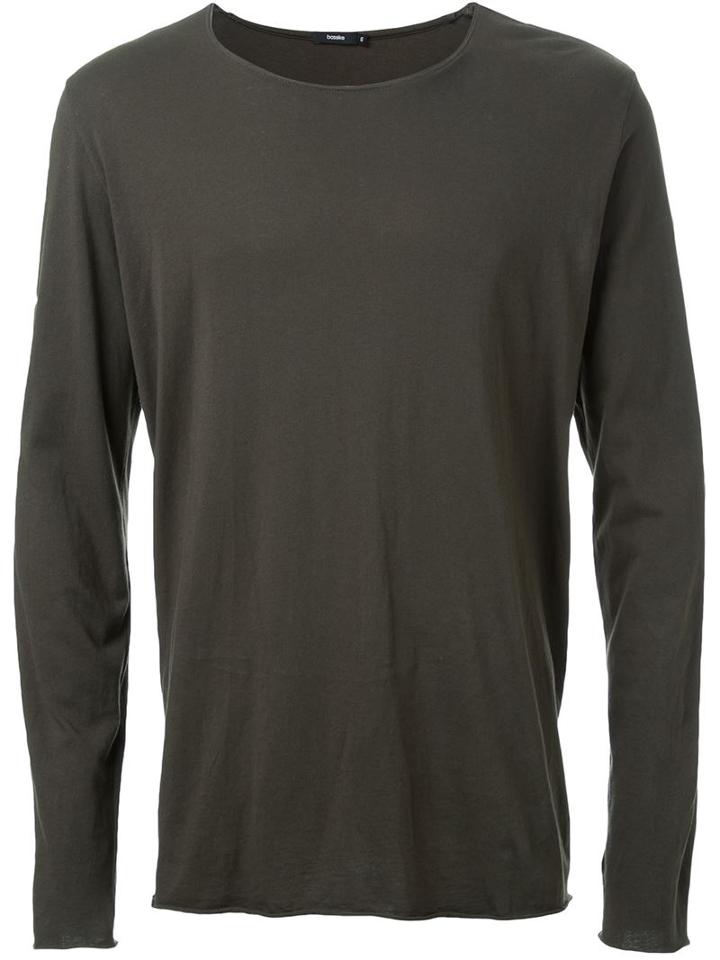 Bassike Raw Hem Longsleeved T-shirt