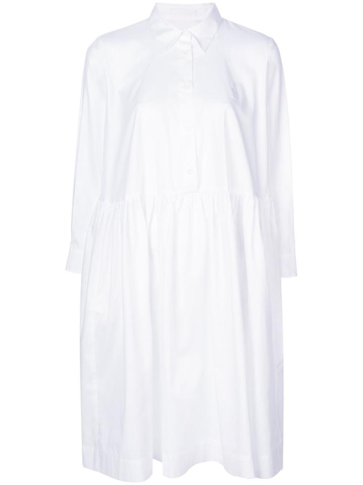 Peter Jensen Smock Shirt Dress - White