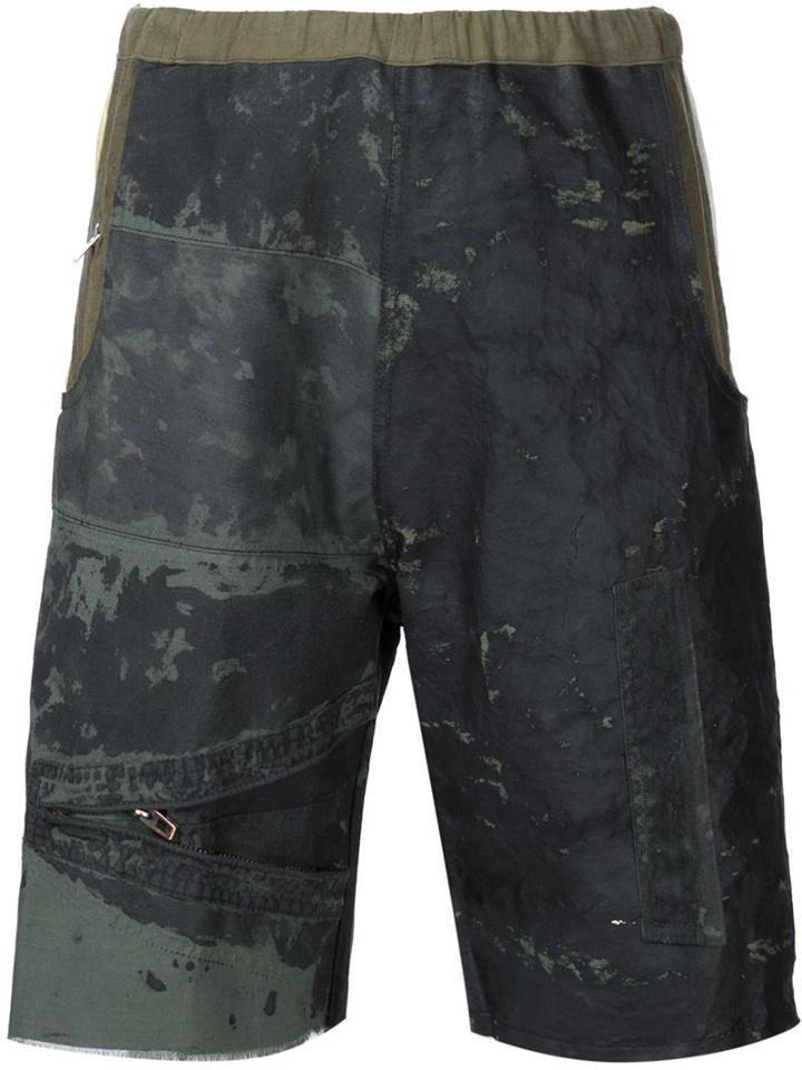 Longjourney Walk Shorts, Men's, Size: L, Green, Cotton/nylon
