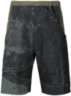 Longjourney Walk Shorts, Men's, Size: L, Green, Cotton/nylon