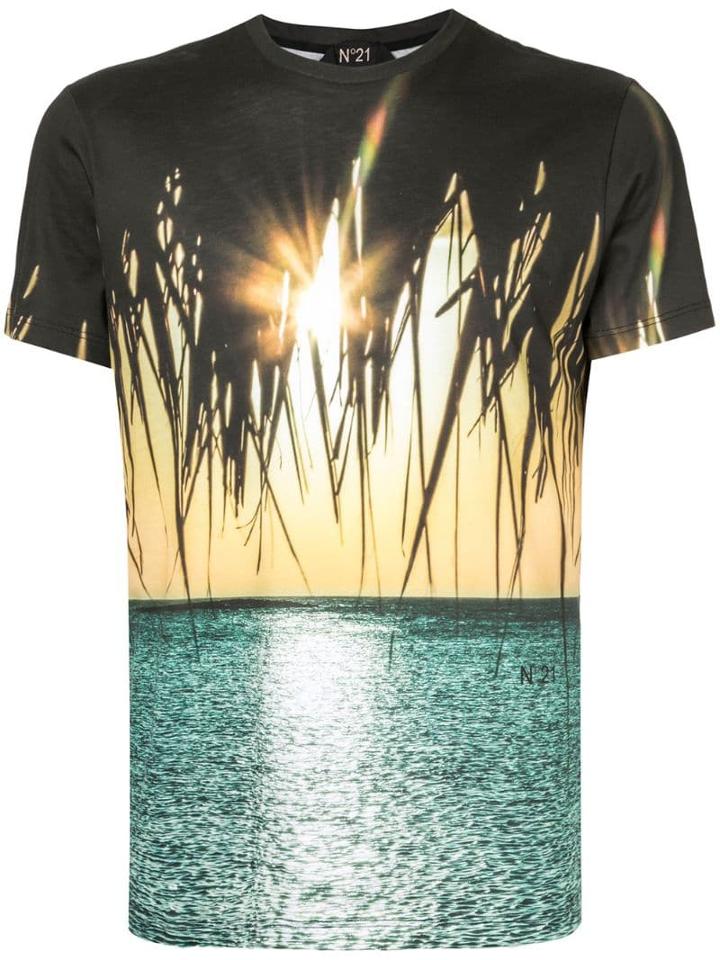Nº21 Graphic Print T-shirt - Multicolour