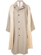 Y's Shawl Detail Coat - Neutrals