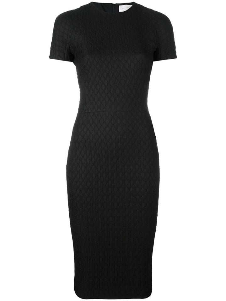 Victoria Beckham Classic Fitted Dress - Black
