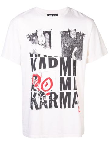 Luv Collections Karma T-shirt - White