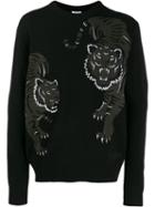 Kenzo Double Tiger Sweater - Black
