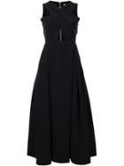 Preen By Thornton Bregazzi Cut-out Detail Dress, Women's, Size: Small, Black, Polyamide/spandex/elastane/acetate