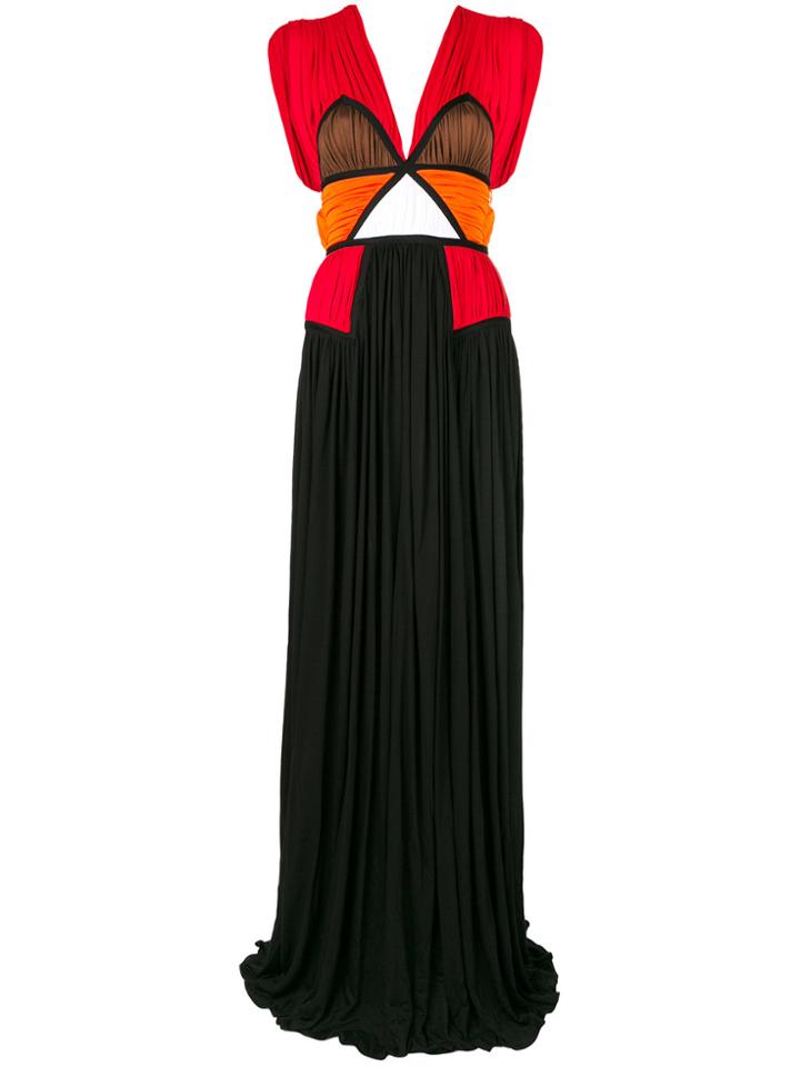 Givenchy Colour-block Shift Dress - Black