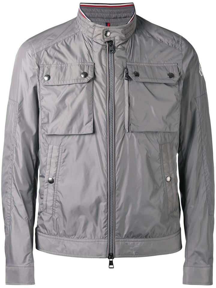 Moncler - Shell Jacket - Men - Polyamide - 4, Grey, Polyamide