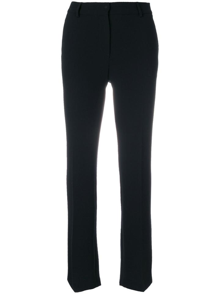 L'autre Chose Cropped Chinos - Black