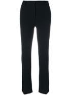 L'autre Chose Cropped Chinos - Black