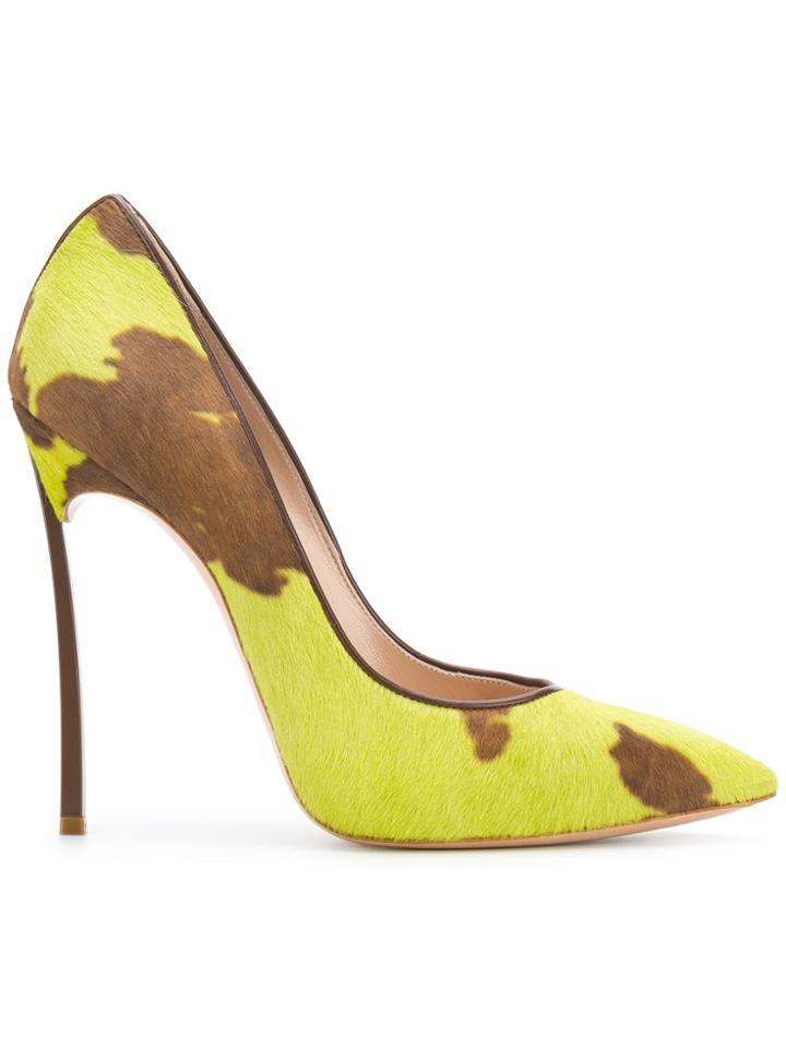 Casadei Blade Pumps - Green
