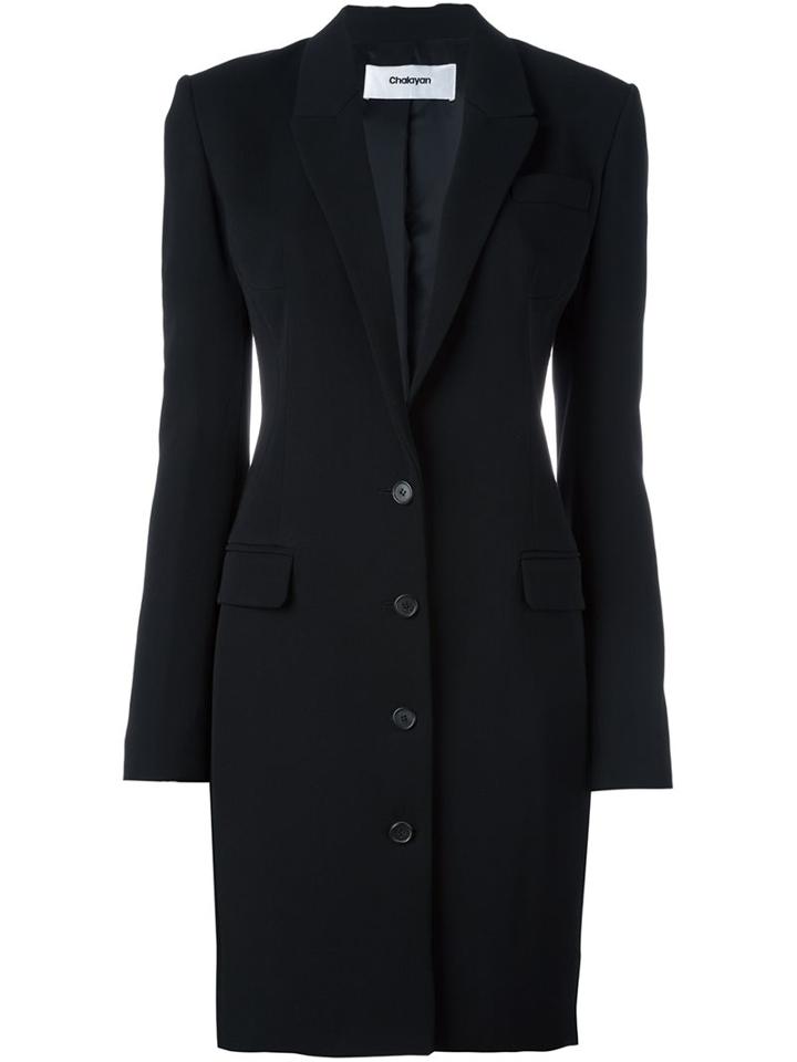 Chalayan Signature Fitted Long Jacket