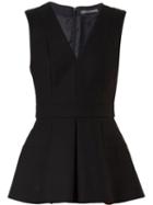 Alexander Mcqueen Box Pleat Top
