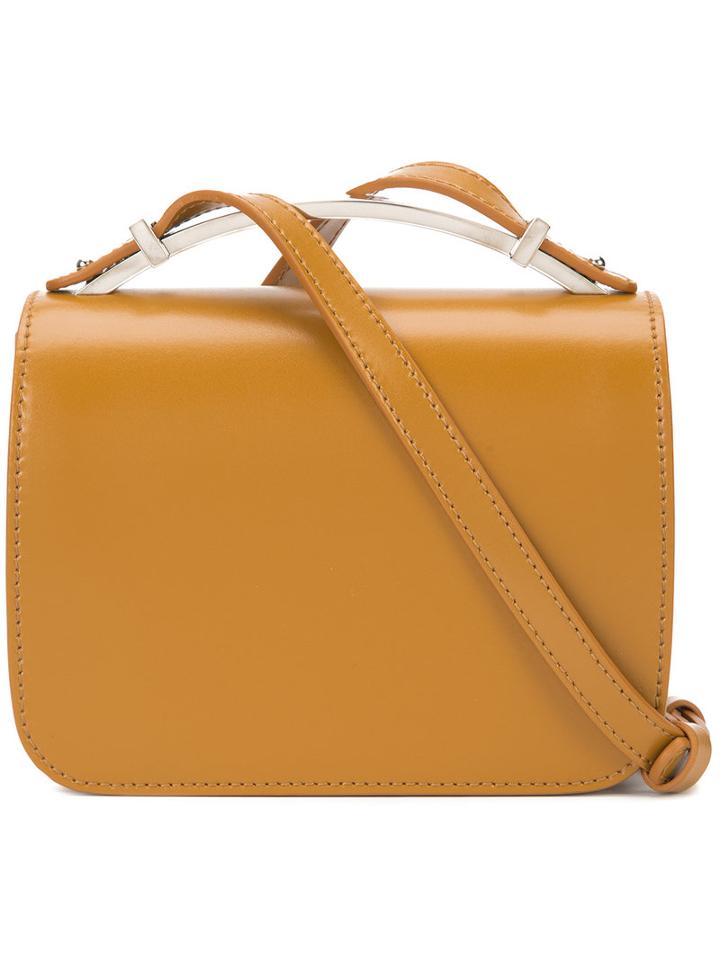 Marni - Sculpture Cross-body Bag - Women - Leather - One Size, Brown, Leather
