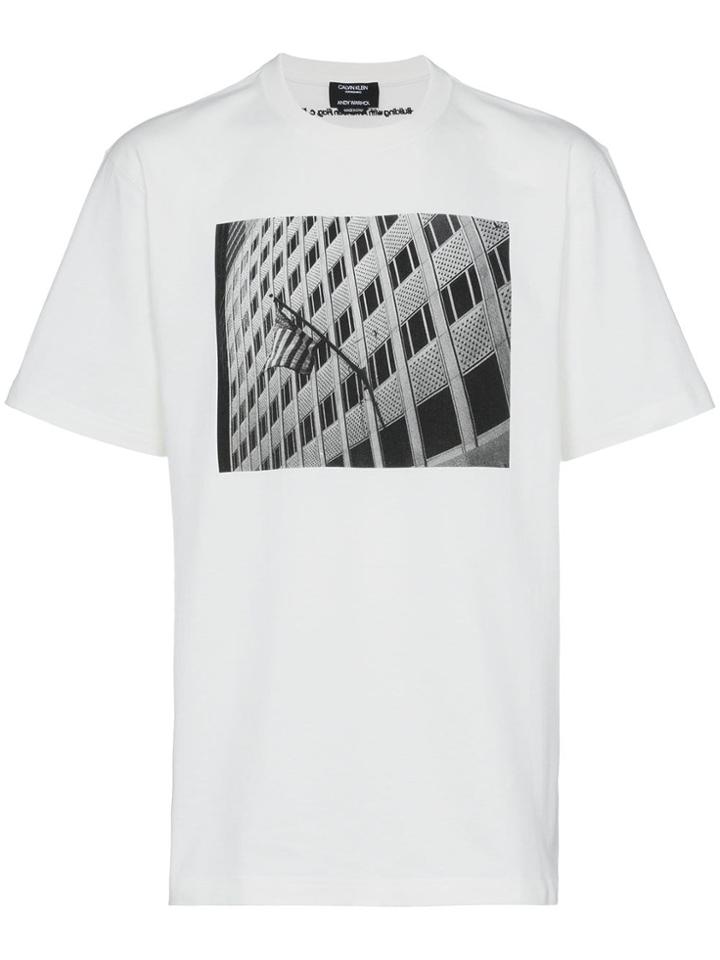 Calvin Klein 205w39nyc X Andy Warhol Foundation T-shirt - White