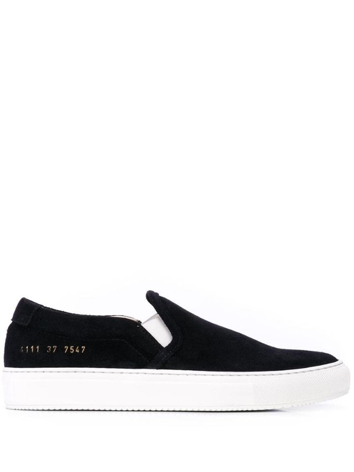 Common Projects Classic Slip-on Sneakers - Black