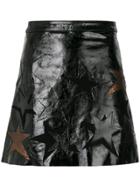 Manokhi Star Patch A-line Skirt - Brown