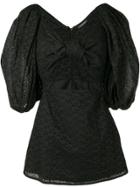 Wandering Cut Out Detail Dress - Black