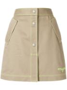 Msgm A-line Mini Skirt - Nude & Neutrals