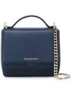 Givenchy Mini 'pandora Box' Crossbody Bag, Women's, Blue