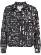 Rochambeau Hatch Printed Jacket - Black