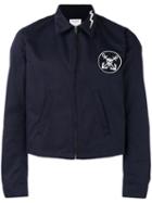 Htc Hollywood Trading Company - Logo Patch Jacket - Men - Cotton/polyester - L, Blue, Cotton/polyester
