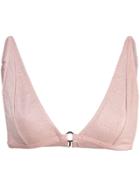 Fleur Du Mal Built Up Bikini Top - Pink