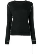 Maison Martin Margiela Pre-owned Contrast Piping Detailed Sweatshirt -