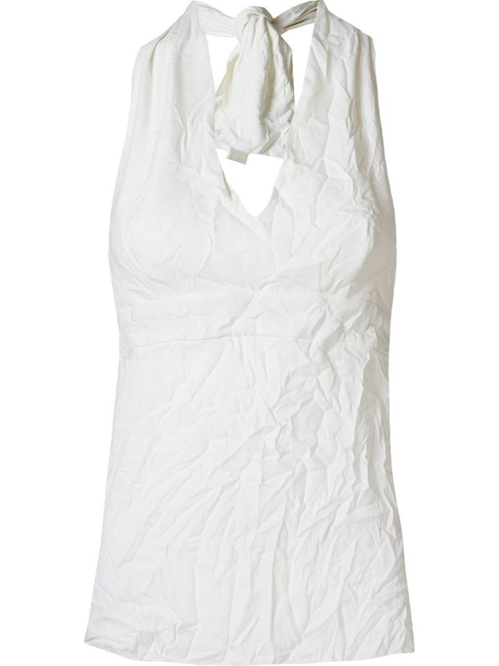 Uma Raquel Davidowicz Tela Top, Women's, Size: 38, White, Polyester/spandex/elastane