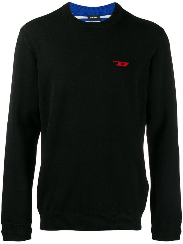 Diesel Reversible Jumper - Black