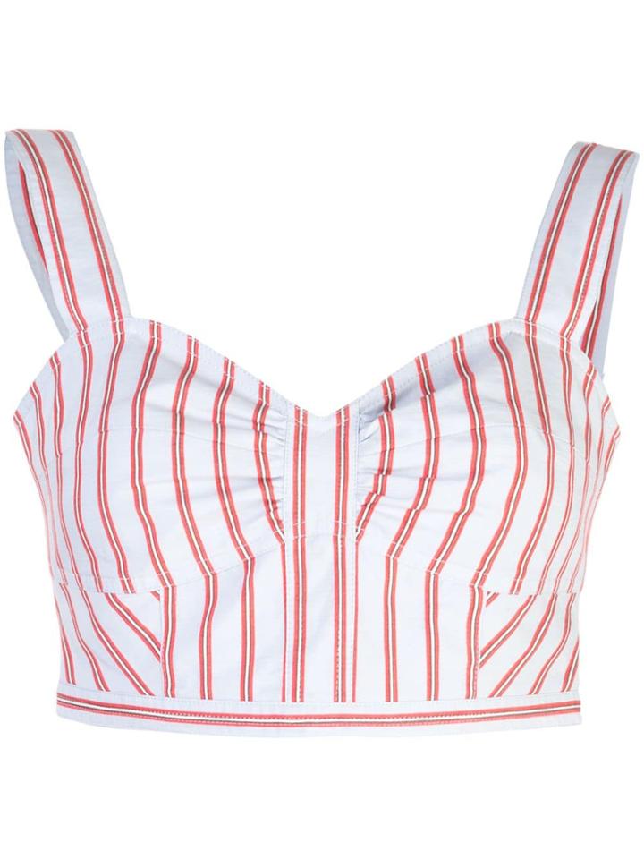 Derek Lam 10 Crosby Camisole Bra Top - Blue