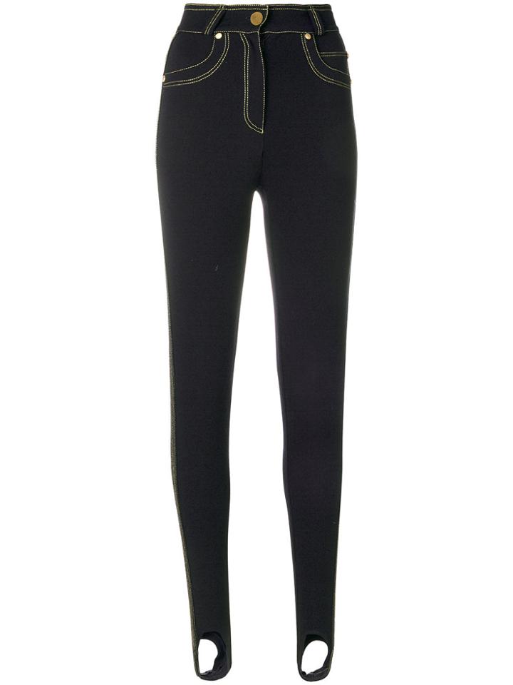 Versace Vintage Ankle Skinny Jeans - Blue