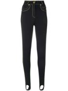 Versace Vintage Ankle Skinny Jeans - Blue