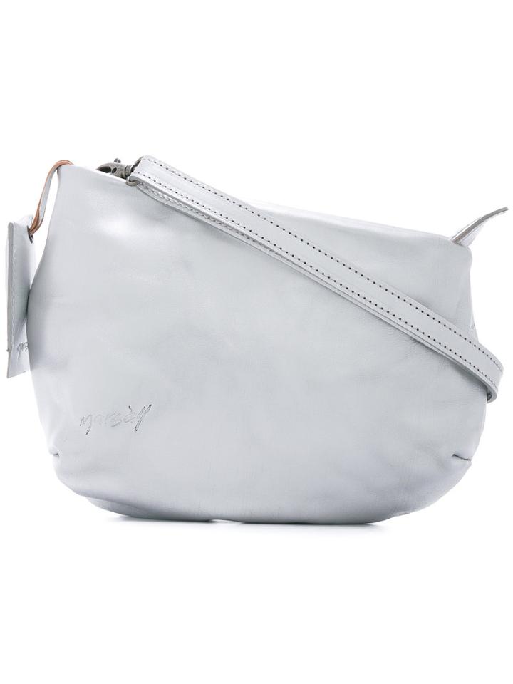 Marsèll - Asymmetric Crossbody Bag - Women - Cotton/leather - One Size, Grey, Cotton/leather