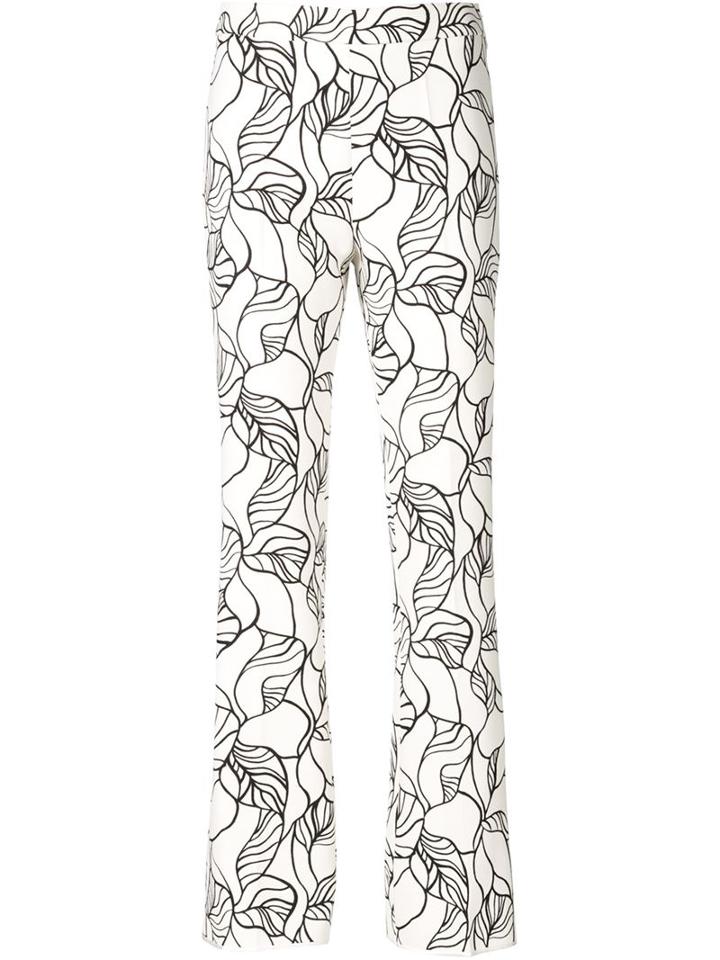 Giambattista Valli Slim Flared Trousers