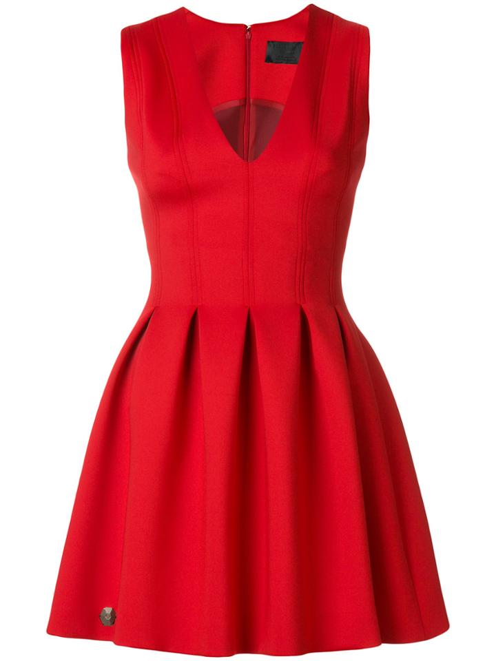 Philipp Plein Find Me Deep In The Ocean Dress - Red
