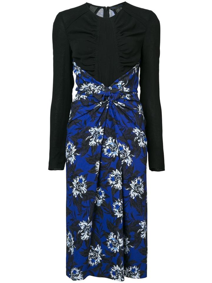 Proenza Schouler Re Edition Knotted Dress - Blue