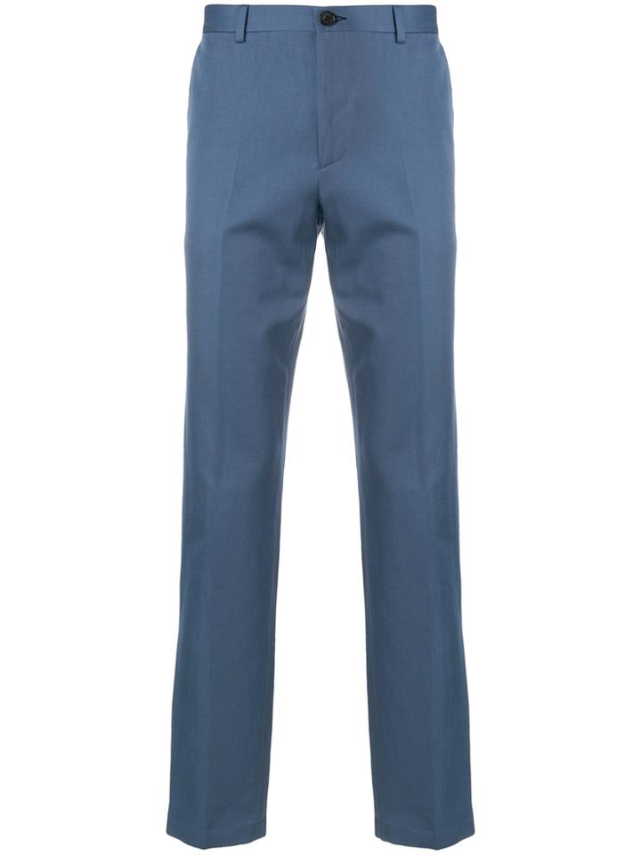 Ps By Paul Smith Mid-fit Chinos - Blue