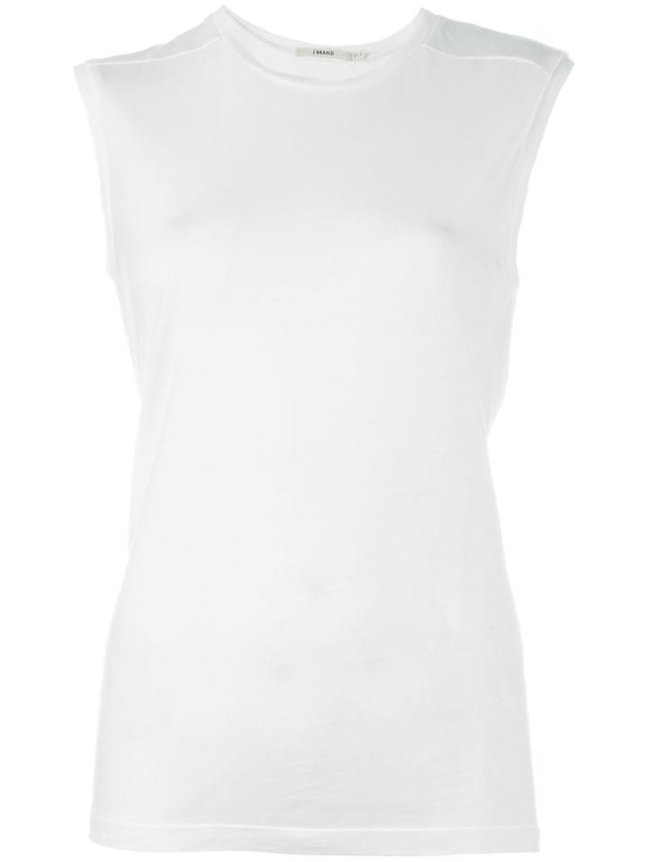 J Brand 'sal' Tank Top, Women's, Size: Medium, White, Lyocell