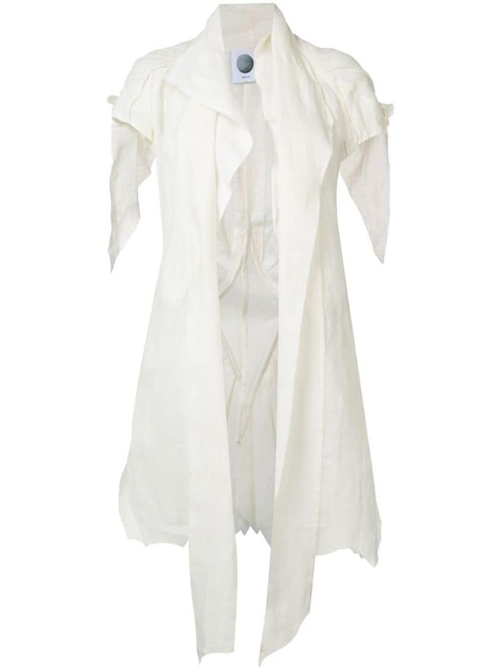 Aganovich Asymmetric Origami Jacket - Neutrals