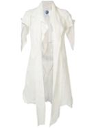 Aganovich Asymmetric Origami Jacket - Neutrals