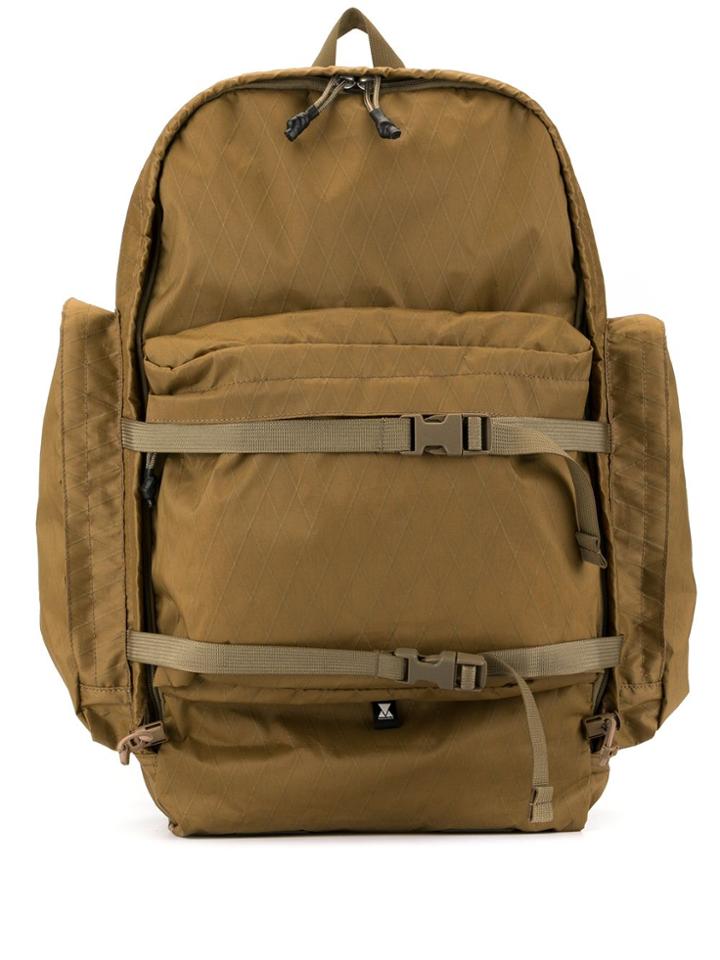 Makavelic Cargo Pocket Backpack - Brown