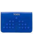 Tod's Small Studded Coin Purse - Blue