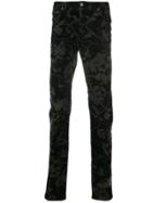 Etro Floral Patterned Jeans - Black